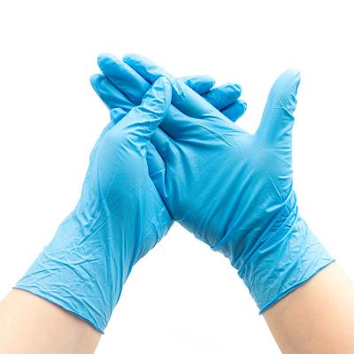 China EN374 EN455 Nitrile Surgical Disposable Medical Gloves S M L XL for sale