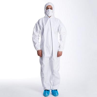 China 65GSM Microporous SMS Disposable Work Overalls S M L XL XXL for sale