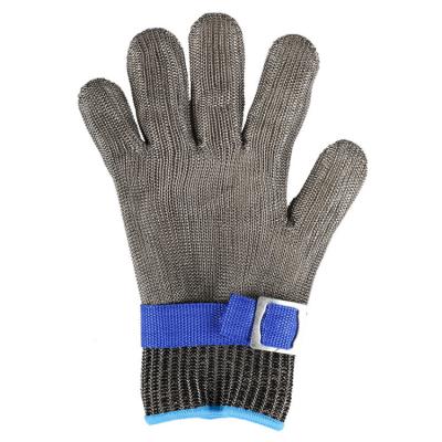 China 25CM het Metaal Mesh Gloves Cut Protection van de 5 Vingerveiligheid Te koop