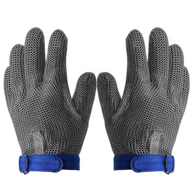 China Vleesverwerking die Antibesnoeiingsmetaal Mesh Gloves 304 SS slachten Te koop