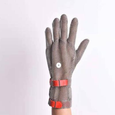 China Van het de Slagersmetaal van de artritistherapie OEM van Mesh Cut Resistant Gloves ODM Te koop