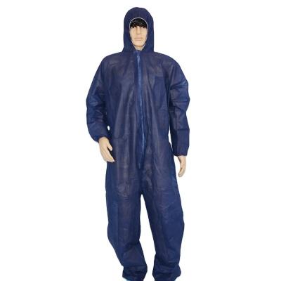 Китай Breathable не сплетенный устранимый Coverall PP с 1 молнией 2 путей продается