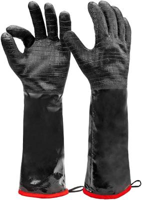 China FuXing 18'' Smoker Long Sleeve Heat Protection Gloves Slip Resistant for sale