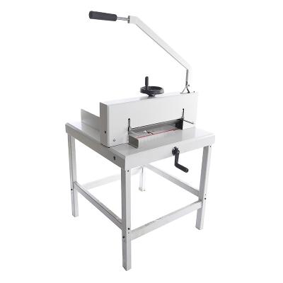 China 430mm Heavy Duty Manual Paper Cutter QZ4305 Machine 85*80*70cm for sale