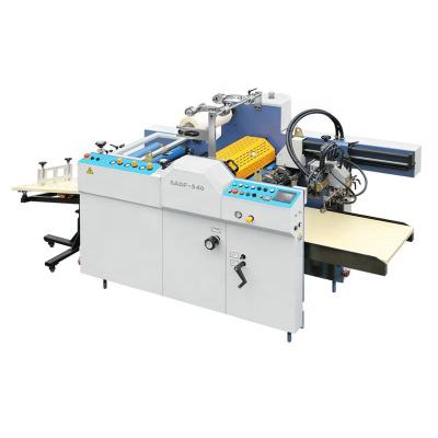 China SADF-540 Printing Trays Full Automatic Side BOPP Single Film Laminating Machine for sale