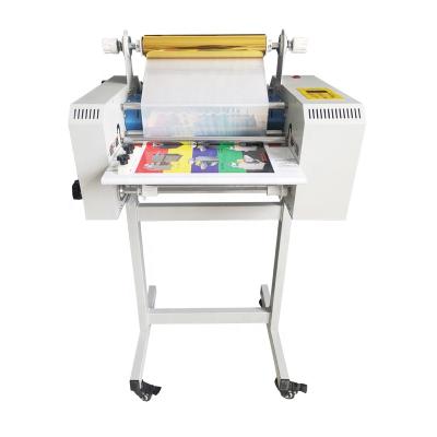 China FL-360 bopp roll film and hot foil laminating machine at factory price A3 for sale