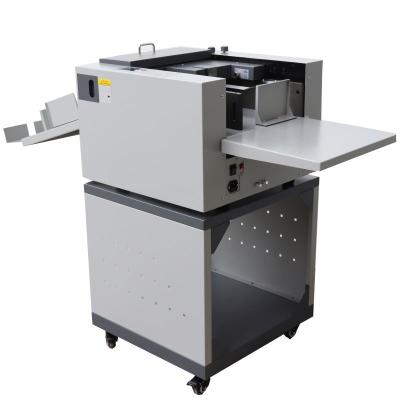 China Retail NC353A Air Suction Automatic Paper Feed Creasing And Punching Machine for sale