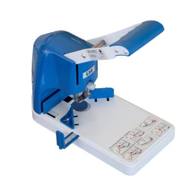 China L30 Manual Metal Newspaper Distribution Tour Corner Cutter and Single Hole Puncher for sale