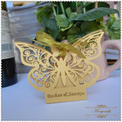 China Wedding / Christmas / Party / Chinese Romantic New Year Wedding Favors Decor Butterfly DIY Wedding Party Candy Box for sale