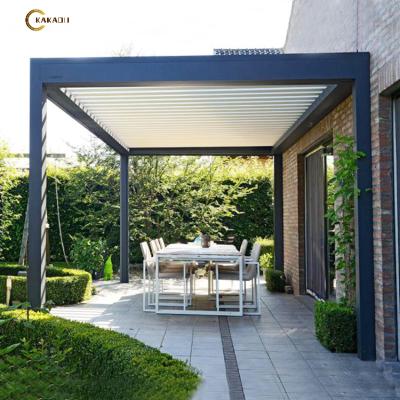 China Garden Pergolas Louvered Pergola Aluminium Gazebos Pergola for sale