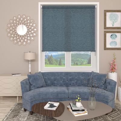 China GGH Day Night Roller Blinds PVC Plastic Roller Blinds Electric blackout Roller Blinds for sale