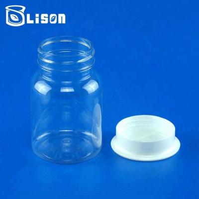 China Bean Cheap SGS Approval Round Plastic Food Storage Screw Cap Container for sale