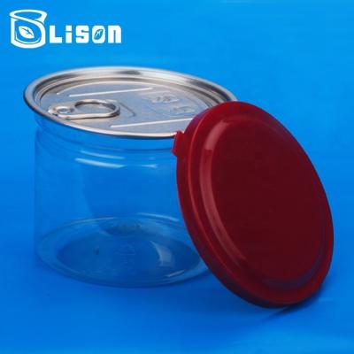 China 300ml Bean Water Proof Plastic Tin Can For Powder Milk For Powder Storage for sale