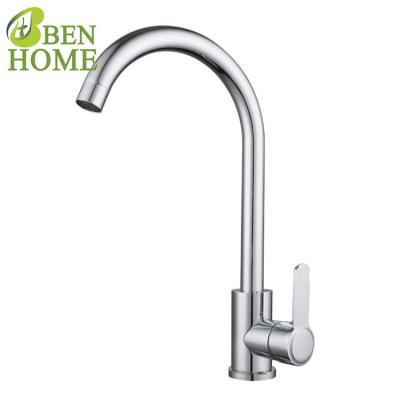 China Thermostatic Faucets 304 Stainless Steel Mixer Tap Chrome Kitchen Faucet Kitchen Rotary for sale