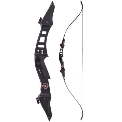 China Durable Archery Hunting Recurve Bow ILF Bow Riser Manipulations Recurve Bow for sale