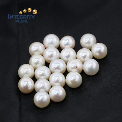 China Natural Freshwater Pearl 9-9.5mm AA+ Round Pearl Beads for sale