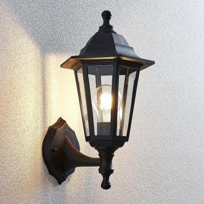 China IP44 Outdoor Wall GLASS Outdoor Wall Light Lantern Outdoor Wall Lamp with Glass Diffuser Outdoor Wall Lantern Lighting for sale