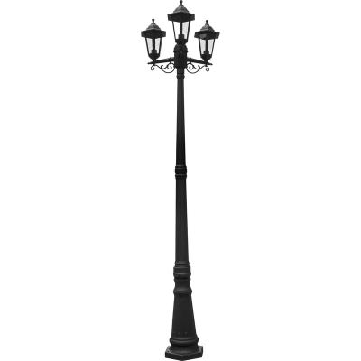 China GARDEN PH6103 ip44 professional manufacture outdoor decorative antique plastic street light post led garden post light for sale