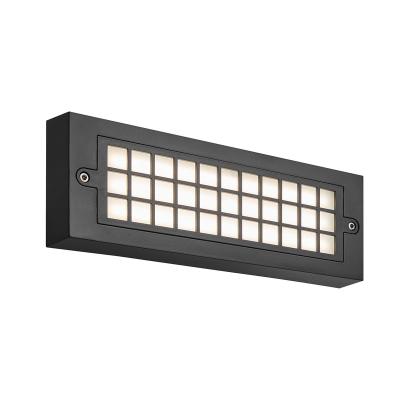 China PC PC2553 Top Selling Products Surface Mounted Outdoor Led Wall Light Rectangle Garden Wall Light for sale