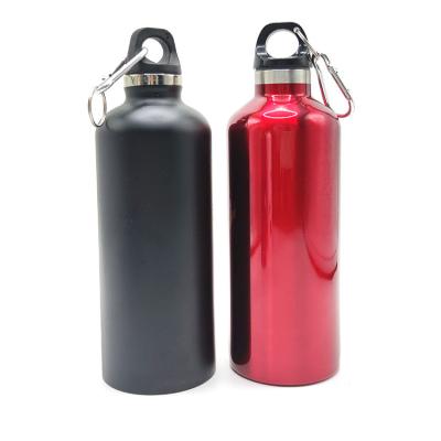 China Sustainable Wholesale Water Bottle 10Pc Moq Single Wall Aluminum Metal 20 Ounce Custom Sublimation Sports Water Bottle for sale