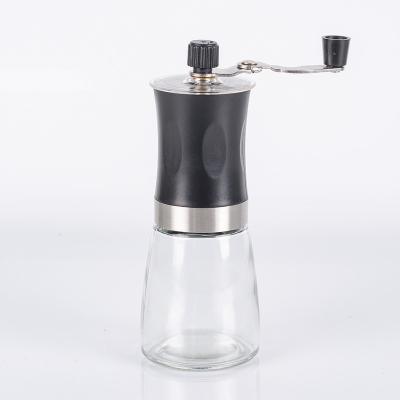 China WITH LID Adjustable Manual Coffee Grinder With Ceramic Grinder for sale