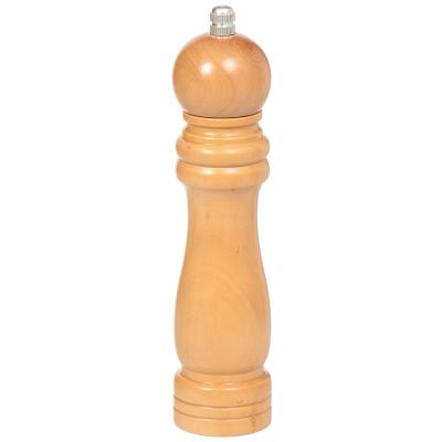 China Sustainable Portable Wooden Spice Mill Salt and Pepper Grinder Manual Grinder with Ceramic Core for sale