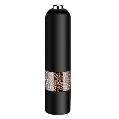 China Sustainable Plastic Electric Salt and Pepper Grinder Battery Salt Pepper Mill with Light for sale