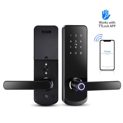 China Hotel Apartments Home Office YOU IT A230N Wifi Password Keyhole Security Card Hidden Home Electronic Automatic Door Lock for sale