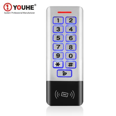 China 10000 YOUHENew Metal Keypad Ip68 Waterproof IC Identification Induction Door Lock Electronic Control Systems for sale