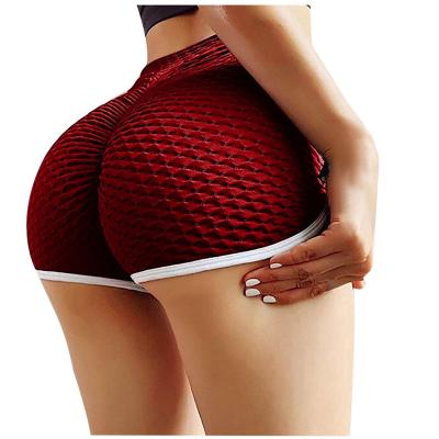 China Dropshipping Breathable Sexy Butt Lifting Yoga Shorts Seamless Gym Top Leggings Women Fitness Beach Running Shorts Plus Size for sale