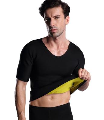 China Dropshipping Sweat Shaper Sweat Tank Top Body Shaper Men's Workout Slimming Shaping Tops Weight Loss Sauna Vest for sale