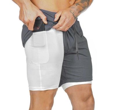 China Breathable Men Short Pants With Pockets Sports Wear Plain Jogger Custom Fitness Workout Sweat Shorts OEM Dropshipping for sale