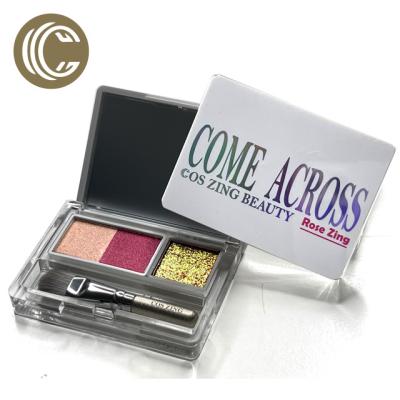 China High Quality Eyeshadow Palette Cos Zing Make Up Private Label Glitter Waterproof Cosmetic Custom for sale