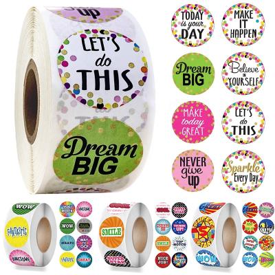 China Waterproof Sticker Sheet Label Custom , Printed Waterproof Circle Vinyl Roll Logo Label Sticker Custom for sale