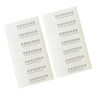 China Other Custom Cosmetic Self Adhesive Printed Label Paper Label for sale