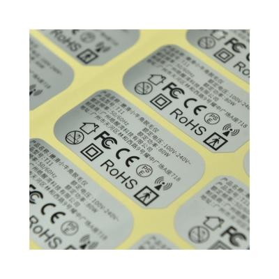 China Waterproof Well Designed Custom Printed Logo Sticker Packaging Label Private Sticker for sale