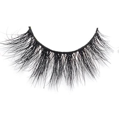 China Wholesale Natural Soft Real Mink Eyelashes 100% Handmade Fluffy High Quality Hot Sellers With Set Your Own Brand for sale