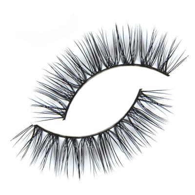 China Original Manufacturer Tapered Indonesia False Real Mink Eyelashes From Quarter Beauty Factory for sale