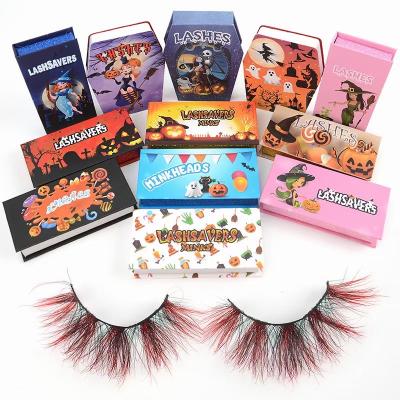 China Natural Fluffy Lashes Wholesale Custom Box Lashes Packaging Box Empty Eyelash Case for sale