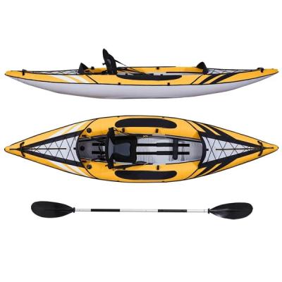 China Fishing Kayak Wholesale Portable Single Person Kayaks Inflatable Fishing Kayak for sale