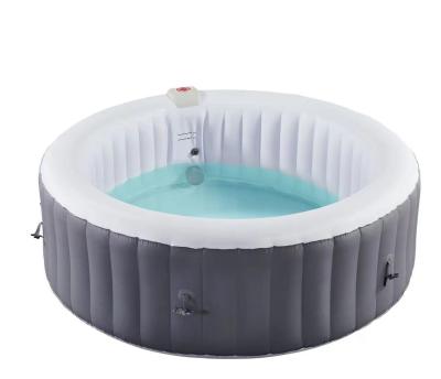 China Modern Factory OEM ODM Outdoor Integrated Design Round Inflatable Massage Spa Whirlpool Pool Spa Hot Tub for sale