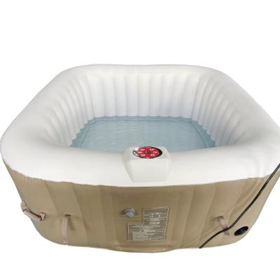 China OEM ODM Modern Constant Temperature Integrated Design Round Inflatable Massage Spa Whirlpool Swimming Pool Hot Tub for sale