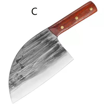 China Factory Outlet Viable Butcher Knife Forged 8 Inch Stainless Steel Meat Cleaver for sale