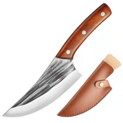 China Sustainable Custom Stainless Steel 6 Inch Boning Knife Cutting Meat And Vegetable Kitchen Knife Forging Knife for sale