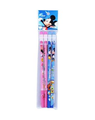 China office & School Pencil Wholesale Good Prices Classic Pencil Set With 4 Piece Eraser For Students And Staffs for sale