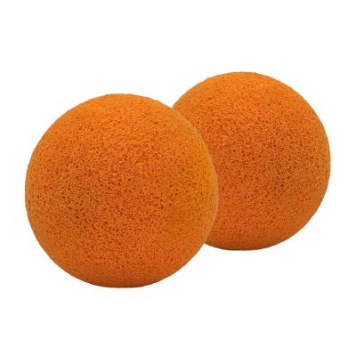 China Bola de limpeza de esponja macia Bola de esponja laranja para bomba de concreto OEM à venda