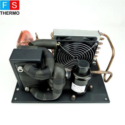 China Refrigeration Parts 24v 48v Mini Unit Liquid Chiller Water Chiller For Water Cooling System PC for sale