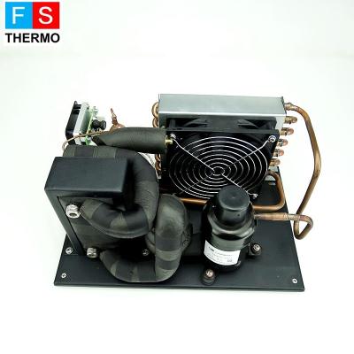 China r134a dc 12v 24v 48v mini refrigeration water chiller module liquid cooling unit for liquid cooling for sale