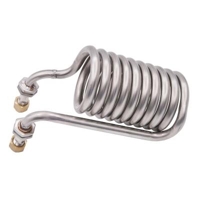 China Coaxial Heat Pump Coil Tube Heat Exchanger For Mini Fridge for sale