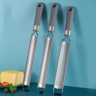 China Stocked Prograde Universal Manual Lemon Zester Ginger Garlic Nutmeg, Chocolate, Vegetable, Fruit Grater Grater for sale